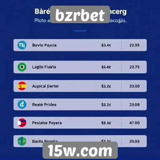 Métodos de pagamento aceitos no bzrbet