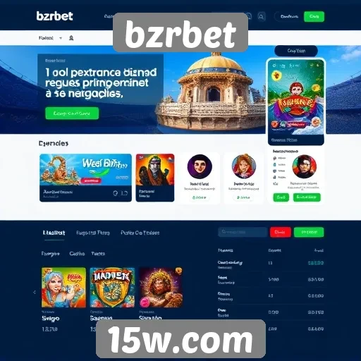 Interface do usuário do bzrbet é intuitiva e atraente